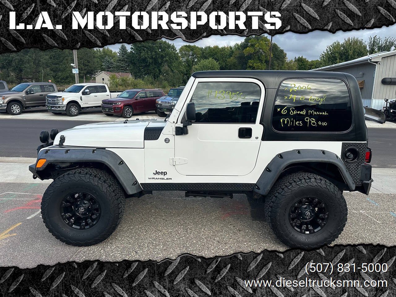 Used 2006 Jeep Wrangler X AWD/4WD image 1