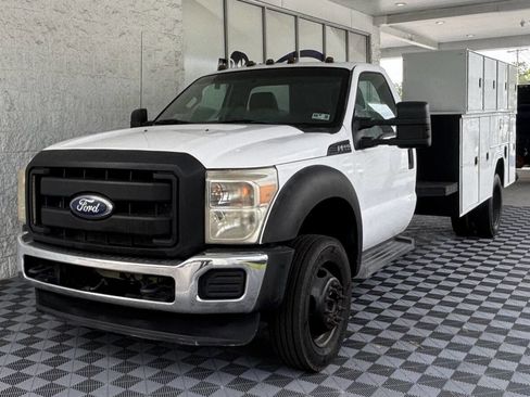 Used 2011 Ford F550 2WD Regular Cab Super Duty w/ Payload Upgrade Pkg image 2