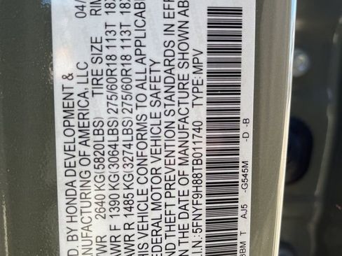 Certified 2026 Honda Passport TrailSport Elite image 10