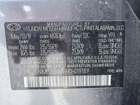 Used 2019 Hyundai Santa Fe Limited FWD image 19