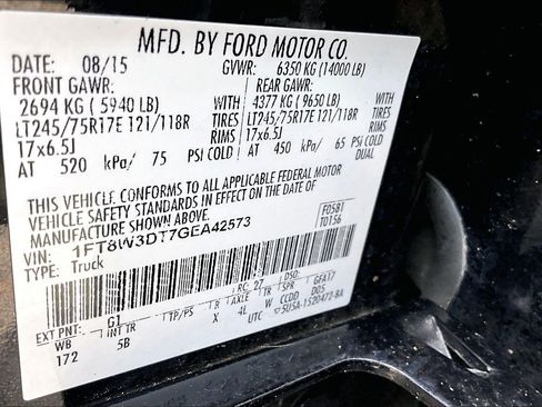 Used 2016 Ford F350 Lariat w/ Lariat Ultimate Package AWD/4WD image 32