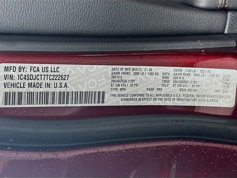 New 2026 Dodge Durango GT image 19