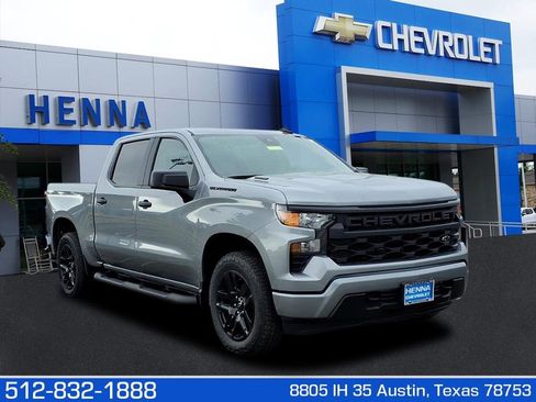 New 2026 Chevrolet Silverado 1500 Custom w/ Turbomax Blackout Package image 1