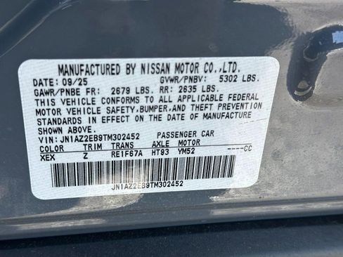 New 2026 Nissan Leaf Platinum+ w/ Cargo Package (Platinum+) image 16