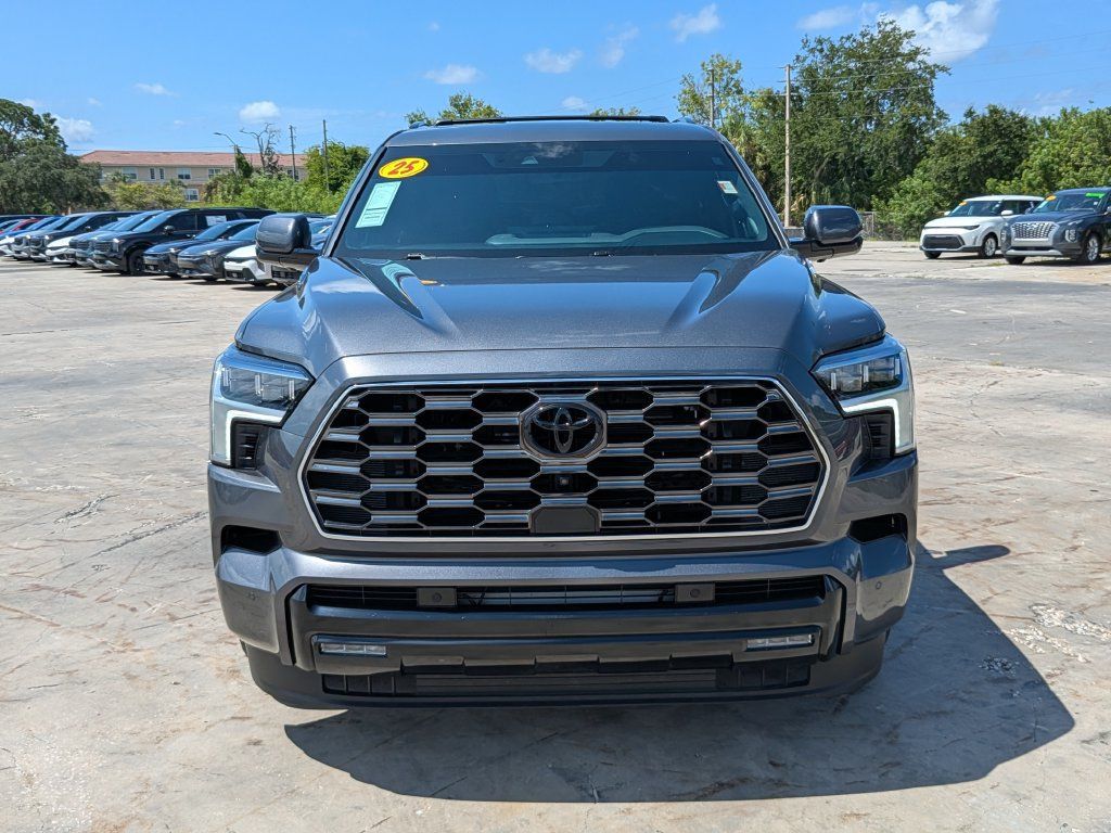 Used 2025 Toyota Sequoia Platinum AWD/4WD image 3