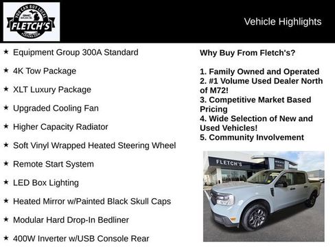 Used 2024 Ford Maverick XLT w/ XLT Luxury Package AWD/4WD image 2
