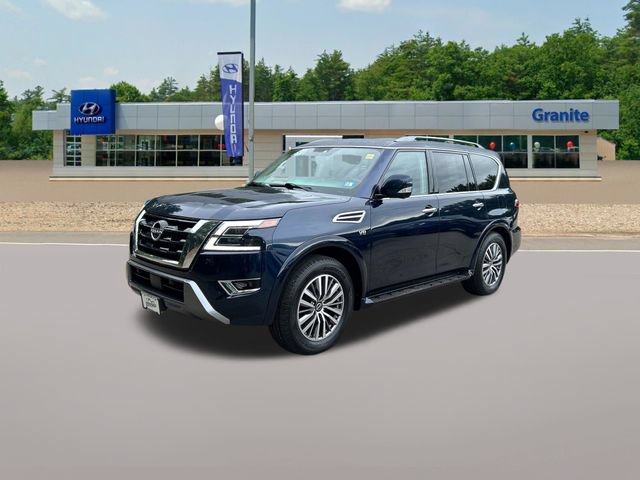 Used 2022 Nissan Armada SL w/ Captain's Chairs Package AWD/4WD image 2