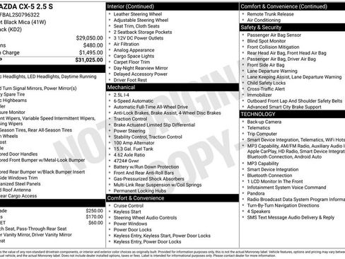 Certified 2025 MAZDA CX-5 AWD 2.5 S image 4