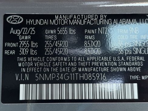 New 2026 Hyundai Santa Fe Limited image 30