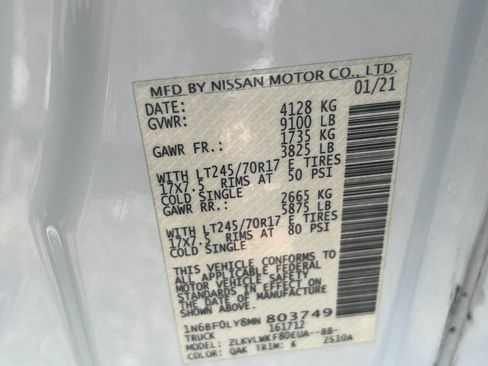 Used 2021 Nissan NV 2500 S image 31