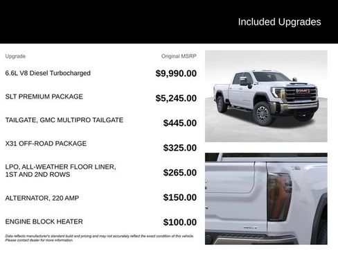 New 2026 GMC Sierra 2500 SLT w/ SLT Premium Package AWD/4WD image 6