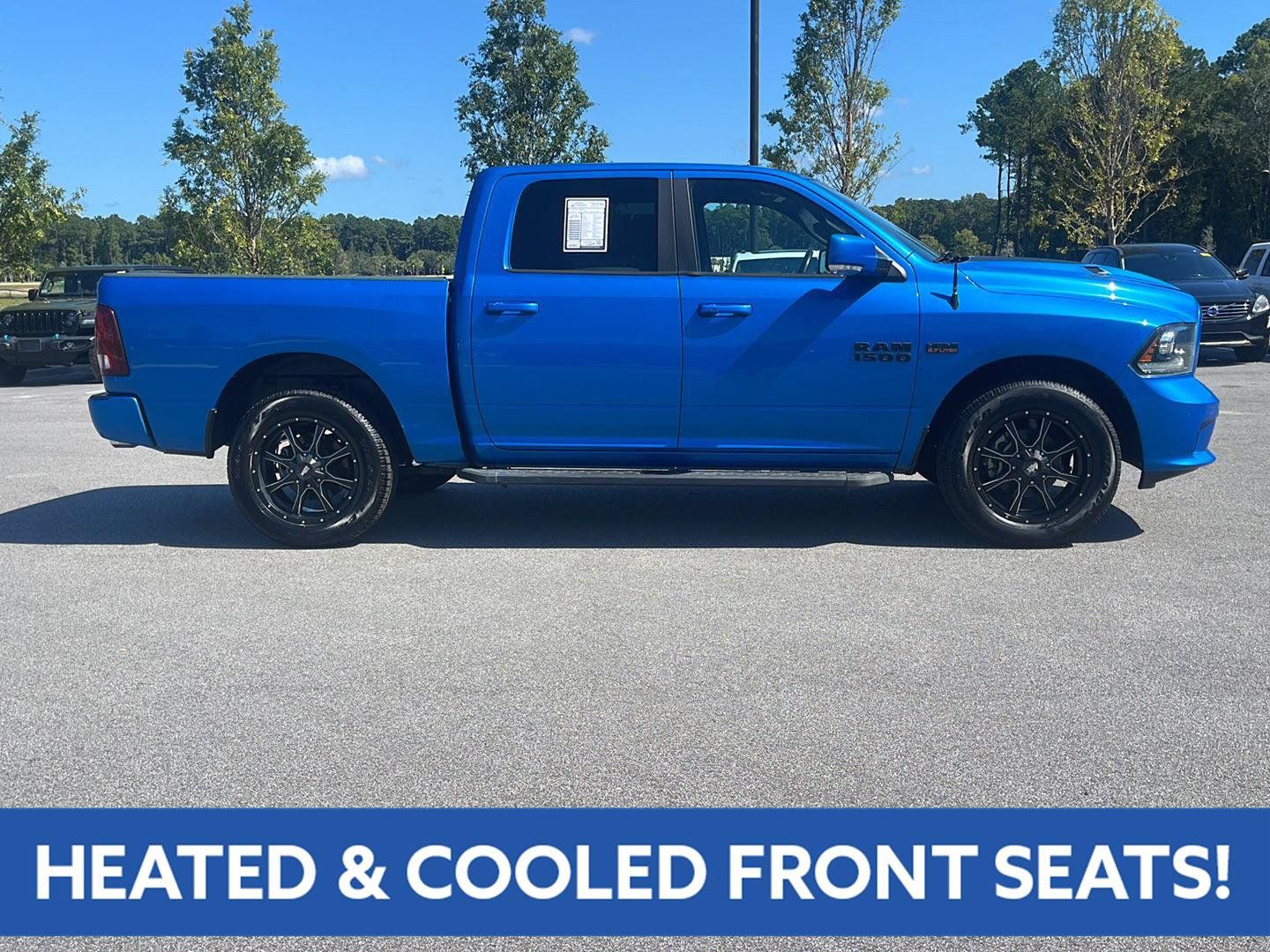 Used 2018 RAM 1500 Sport w/ Hydro Blue Sport Package AWD/4WD image 8