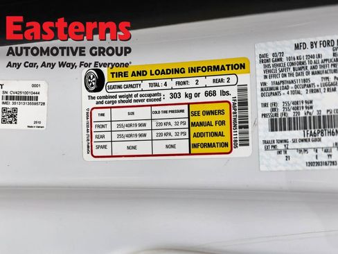 Used 2022 Ford Mustang Coupe w/ Equipment Group 101A RWD image 33