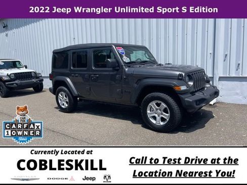 Used 2022 Jeep Wrangler Unlimited Sport AWD/4WD image 1