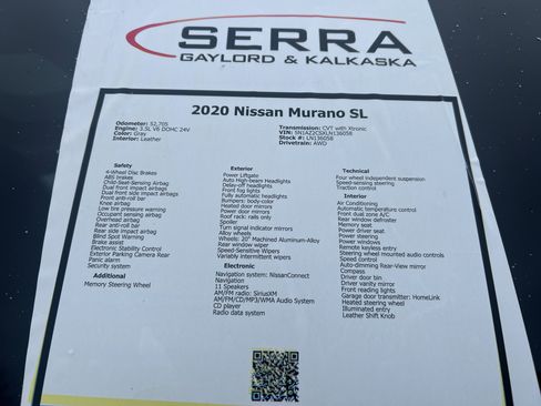 Used 2020 Nissan Murano SL image 25