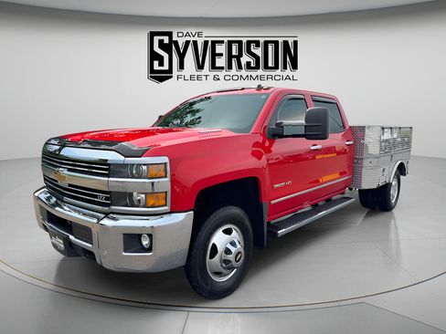 Used 2015 Chevrolet Silverado 3500 LTZ w/ Duramax Plus Package AWD/4WD image 1