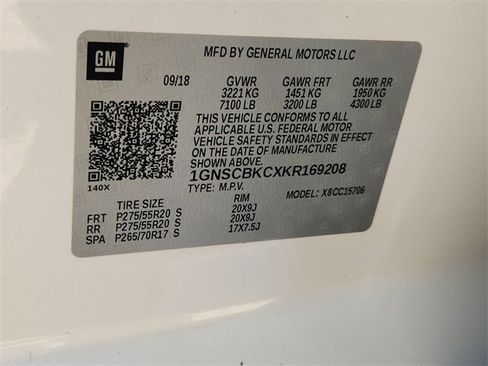 Used 2019 Chevrolet Tahoe LT w/ LT Signature Package image 34