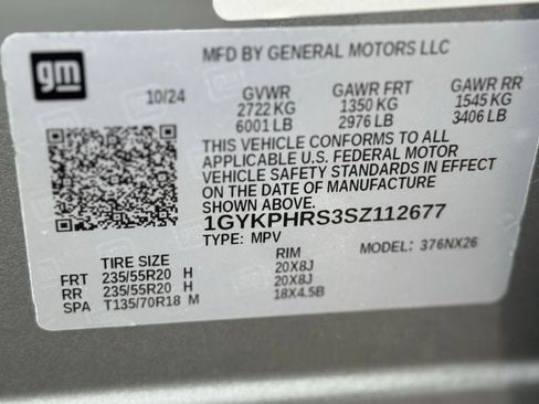 Used 2025 Cadillac XT6 Sport w/ Platinum Package AWD/4WD image 8