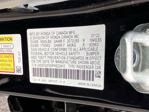 Used 2023 Honda Civic Sport image 30