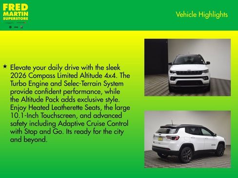 New 2026 Jeep Compass Limited image 8