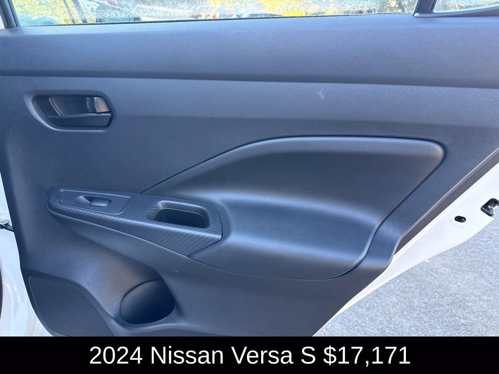 Used 2024 Nissan Versa S w/ Trunk Package FWD image 18