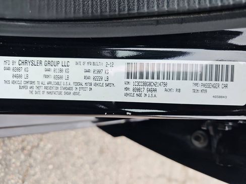 Used 2012 Chrysler 200 Touring FWD image 23