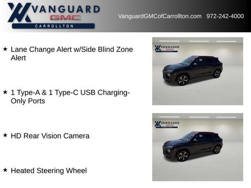 Used 2023 Chevrolet TrailBlazer RS w/ Sun and Liftgate Package FWD image 8
