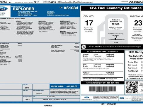 Used 2012 Ford Explorer Limited AWD/4WD image 23