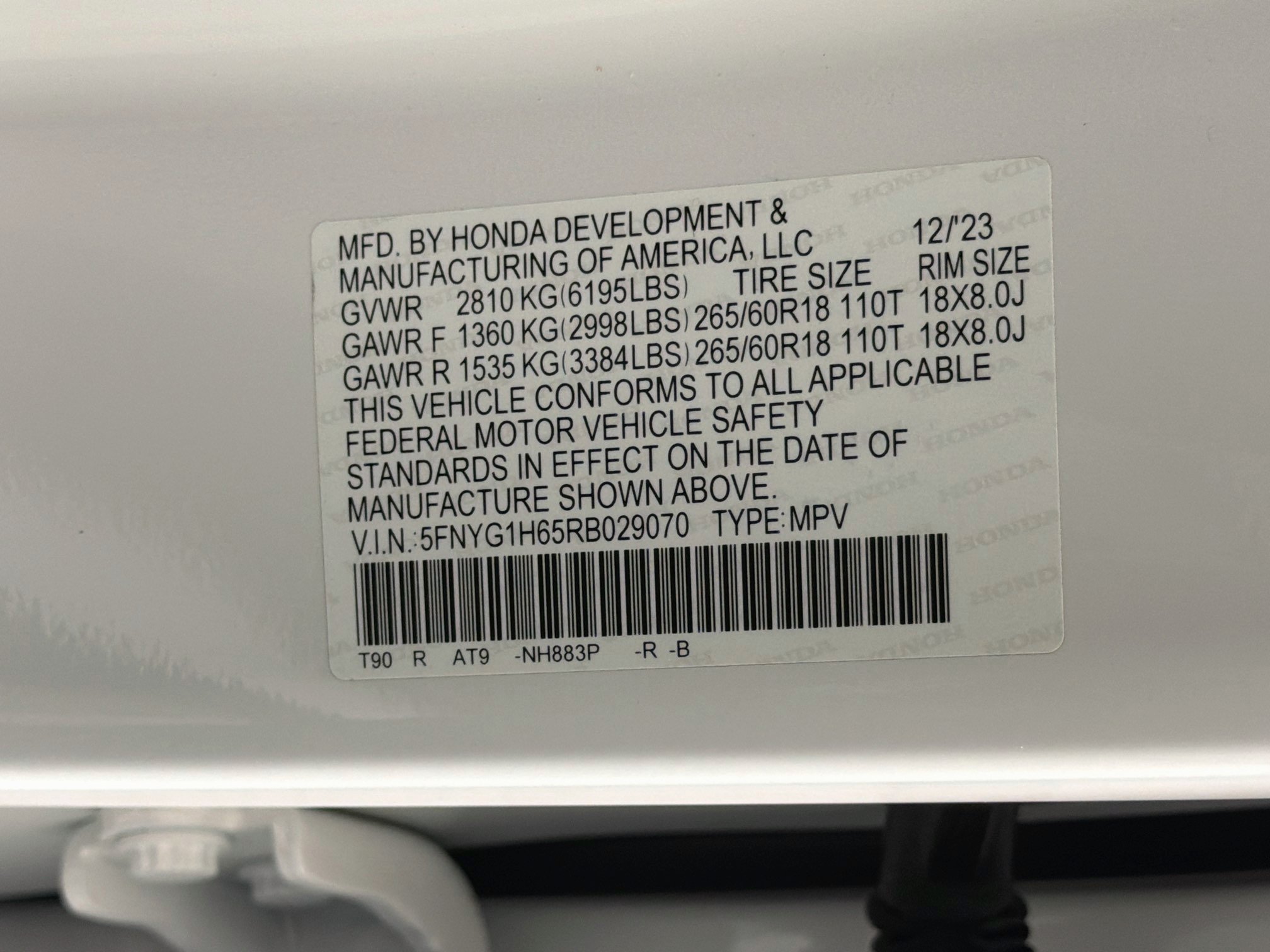 Used 2024 Honda Pilot TrailSport image 12
