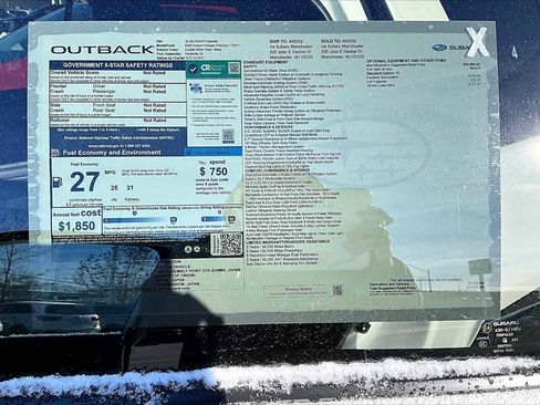 New 2026 Subaru Outback Premium image 19