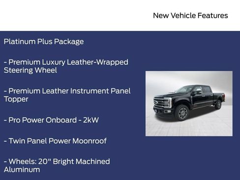 New 2026 Ford F250 Platinum w/ Platinum Plus Package AWD/4WD image 10