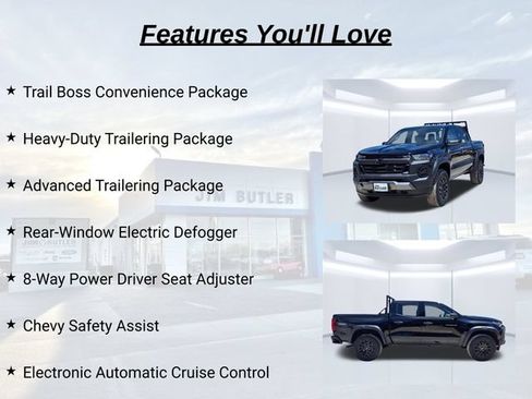 Used 2024 Chevrolet Colorado Trail Boss w/ Advanced Trailering Package AWD/4WD image 19