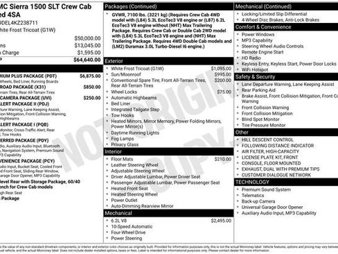 Used 2019 GMC Sierra 1500 SLT w/ SLT Premium Plus Package image 4