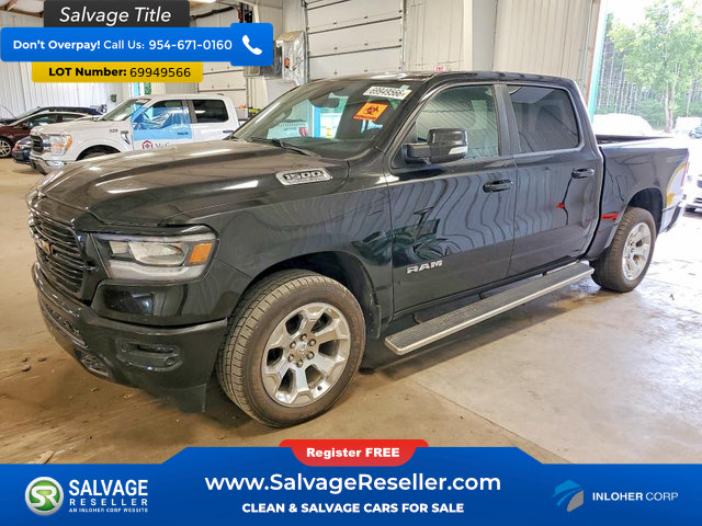 Used 2020 RAM 1500 Big Horn AWD/4WD image 1