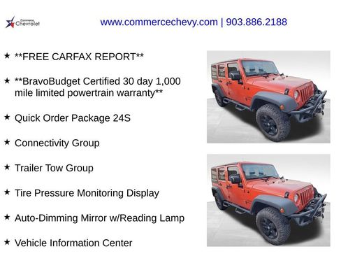 Used 2015 Jeep Wrangler Unlimited Sport w/ Quick Order Package 24S image 4
