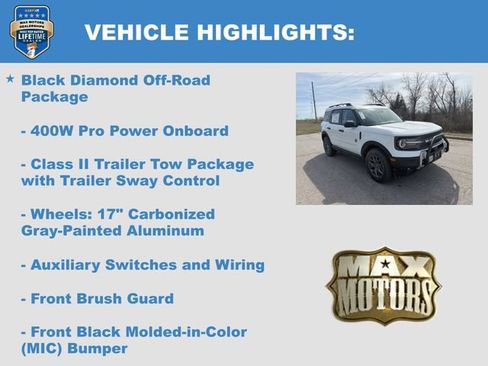 New 2026 Ford Bronco Sport Big Bend w/ Convenience Package AWD/4WD image 12