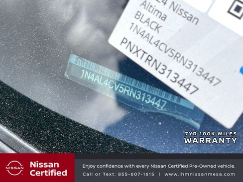 Certified 2024 Nissan Altima 2.0 SR FWD image 23