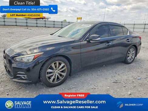Used 2015 INFINITI Q50 Premium image 1