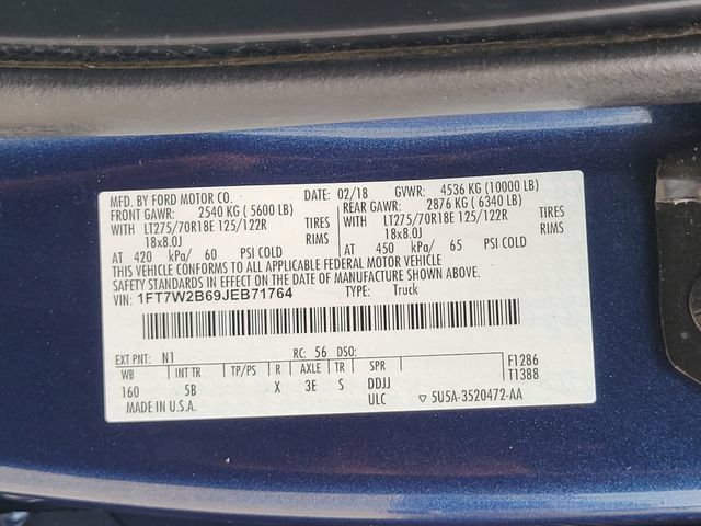 Used 2018 Ford F250 Lariat w/ Lariat Value Package AWD/4WD image 16