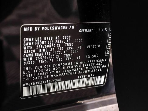 Used 2022 Volkswagen ID.4 Pro S w/ Gradient Package RWD image 51