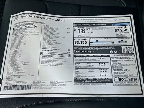 New 2026 RAM 1500 Limited AWD/4WD image 20