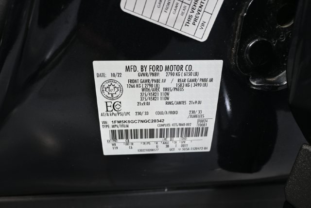 Used 2022 Ford Explorer ST w/ ST Street Pack AWD/4WD image 49
