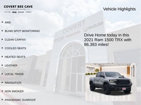 Used 2021 RAM 1500 TRX w/ TRX Level 2 Equipment Group AWD/4WD image 6