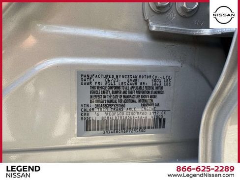 Certified 2023 Nissan Sentra SV FWD image 18