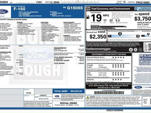 Used 2023 Ford F150 XL w/ Trailer Tow Package AWD/4WD image 4