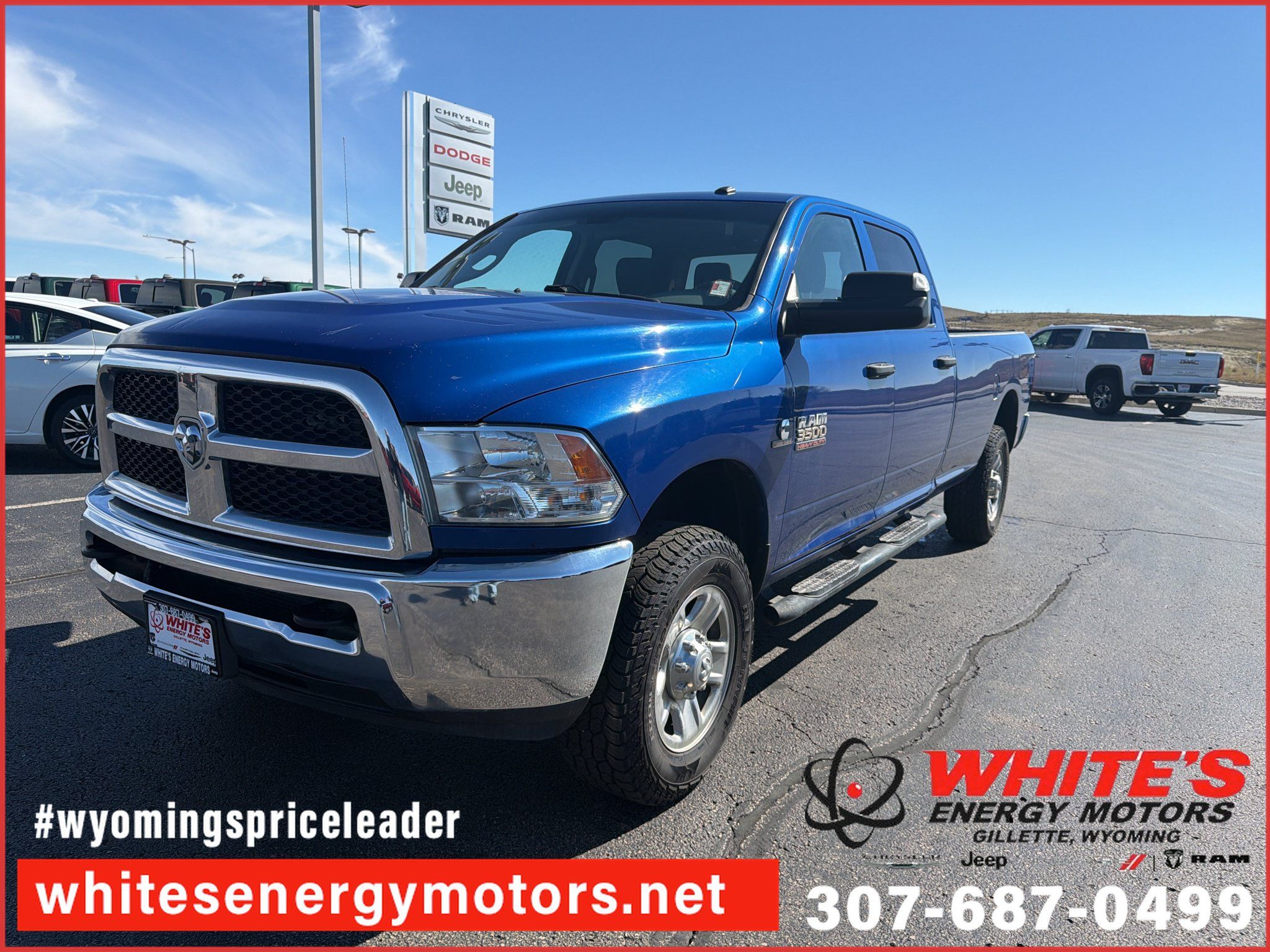 Used 2018 RAM 3500 Tradesman w/ Chrome Appearance Group AWD/4WD image 1