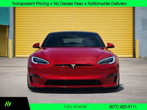 Used 2021 Tesla Model S Plaid image 2