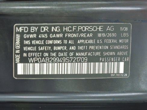 Used 2009 Porsche 911 Carrera 4S image 46