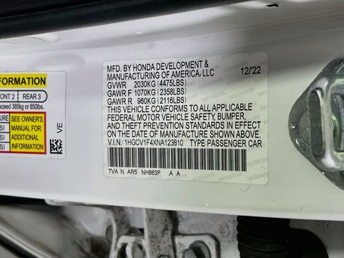 Used 2022 Honda Accord Sport Special Edition image 30
