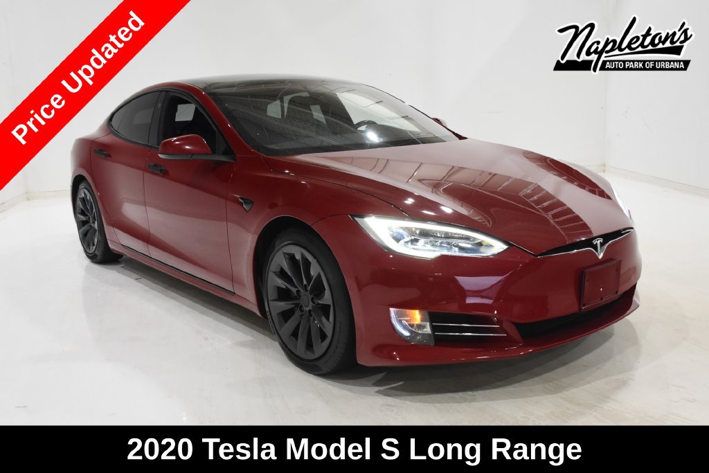Used 2020 Tesla Model S Long Range AWD/4WD image 1